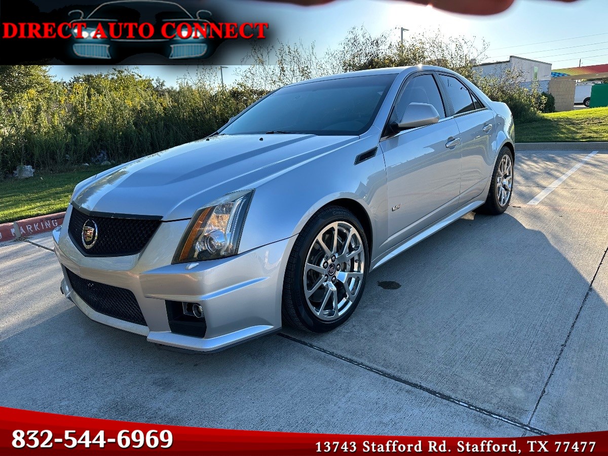 2011 Cadillac CTS-V Sedan All Factory Stock 550HP Loaded Recaros