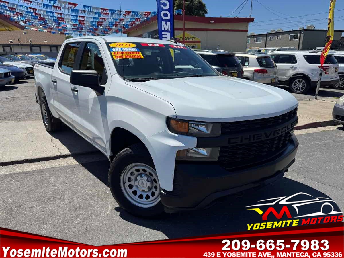 2021 Chevrolet Silverado 1500 Work Truck 1WT 4X4 Crew Cab Standard Box's photo