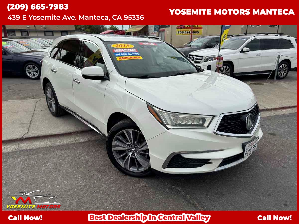2018 Acura MDX w/Technology/Entertainment Pkg