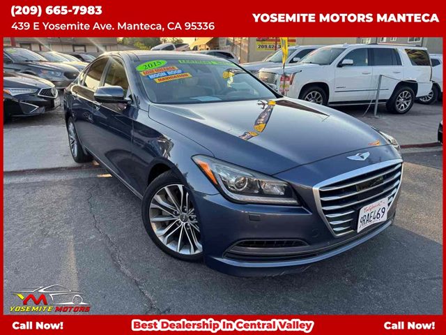 Montecito Blue 2015 Hyundai Genesis Sedan Rear-Wheel Drive Automatic