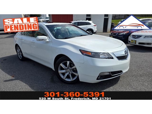 Bellanova White Pearl 2012 Acura TL FWD Sedan Front-Wheel Drive Automatic