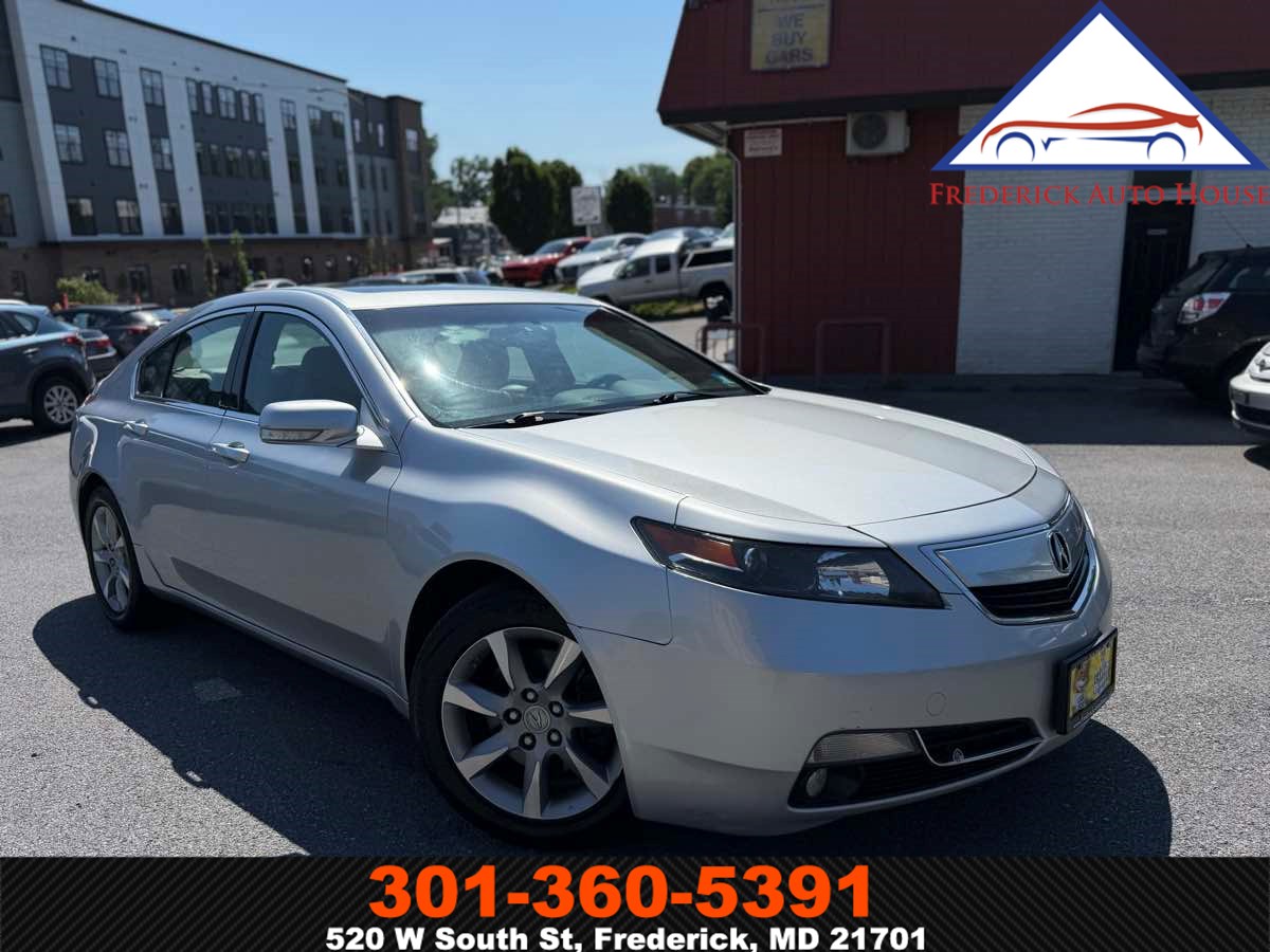 Forged Silver Metallic 2012 Acura TL FWD Sedan Front-Wheel Drive Automatic