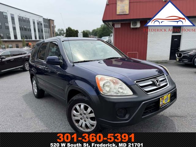 Black 2006 Honda CR-V SUV / Crossover All-Wheel Drive Automatic