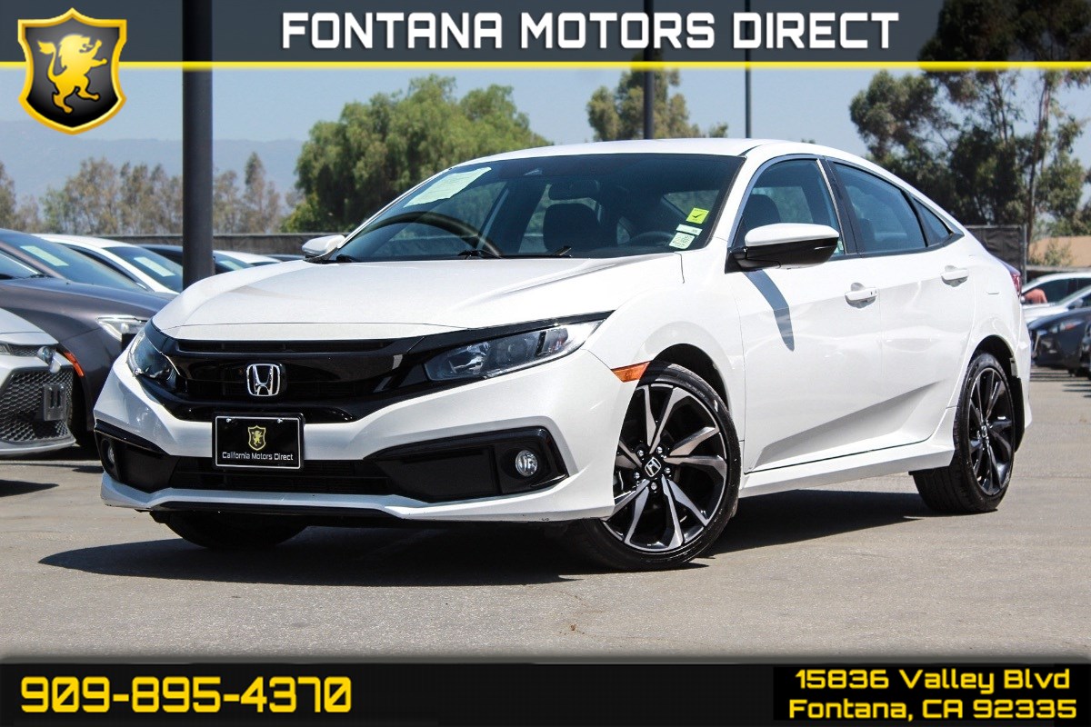 Sold 2021 Honda Civic Sedan Sport in Fontana