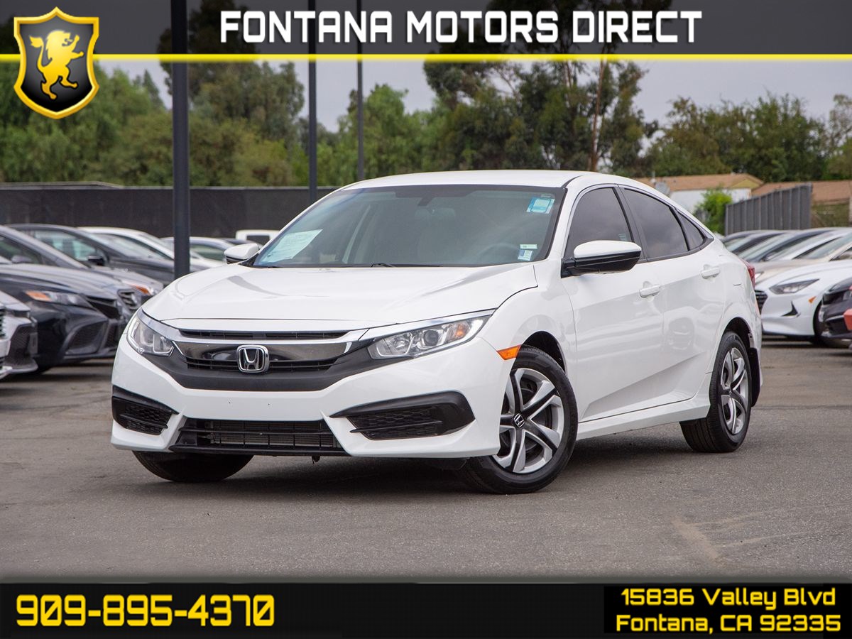 Sold 2018 Honda Civic Sedan LX in Fontana