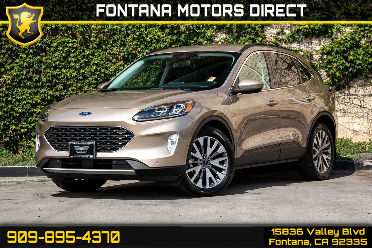 Sold 2021 Ford Escape Titanium Hybrid in Fontana