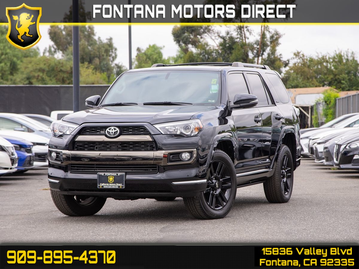 2019 Toyota 4Runner Night Shade Midnight edition