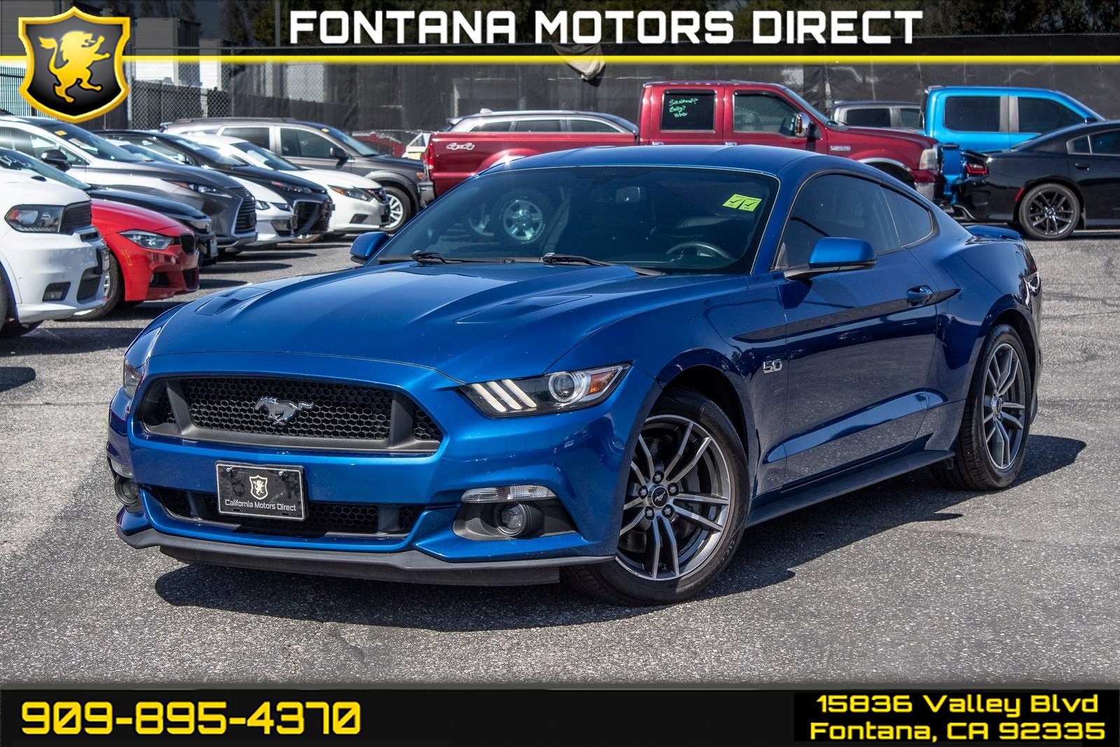 Sold 2017 Ford Mustang GT Premium in Fontana
