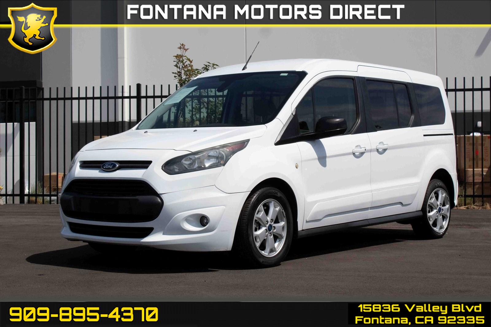 Sold 2015 Ford Transit Connect Wagon XLT in Fontana