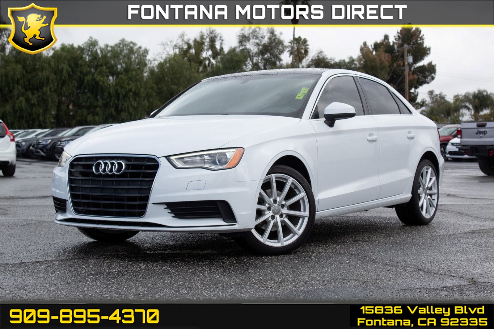 2015 Audi A3 2.0 TDI Premium Plus FrontTrak