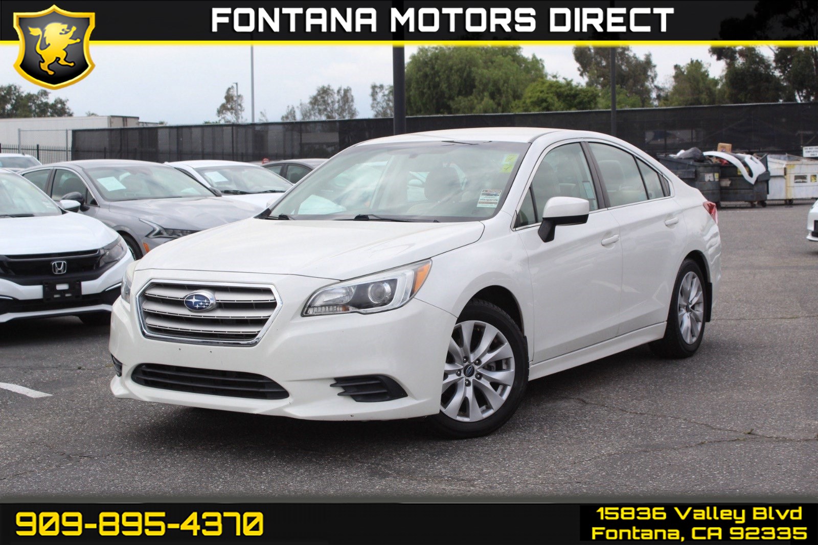 2016 Subaru Legacy 2.5i Premium