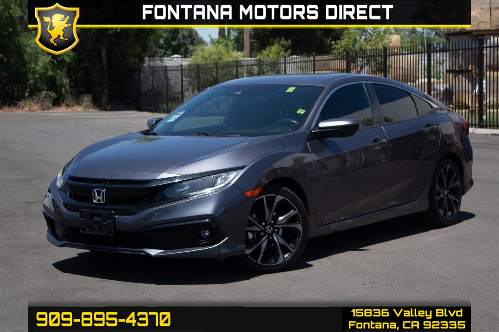 2020 Honda Civic Sedan Sport