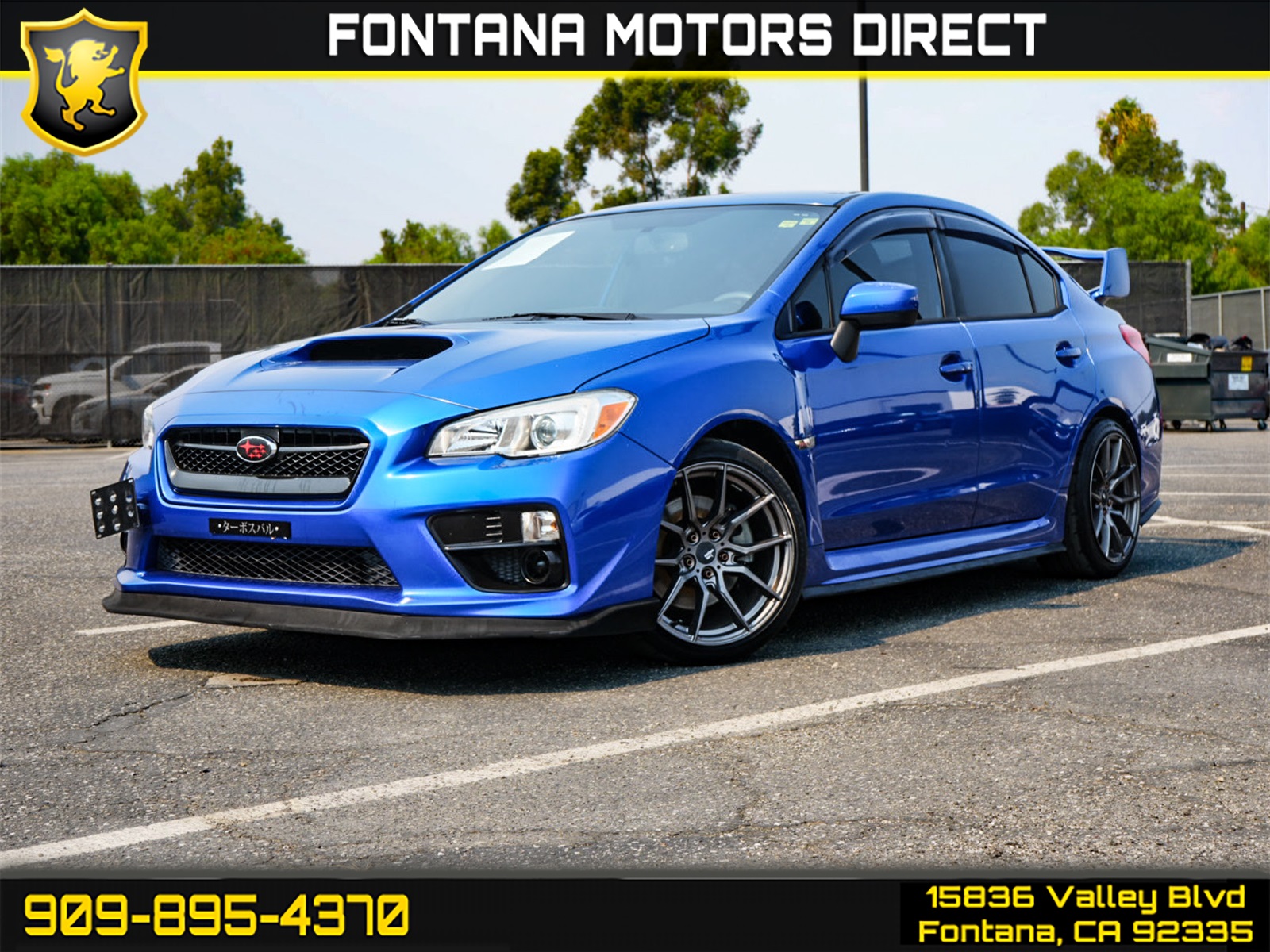 2015 Subaru WRX WRX Base