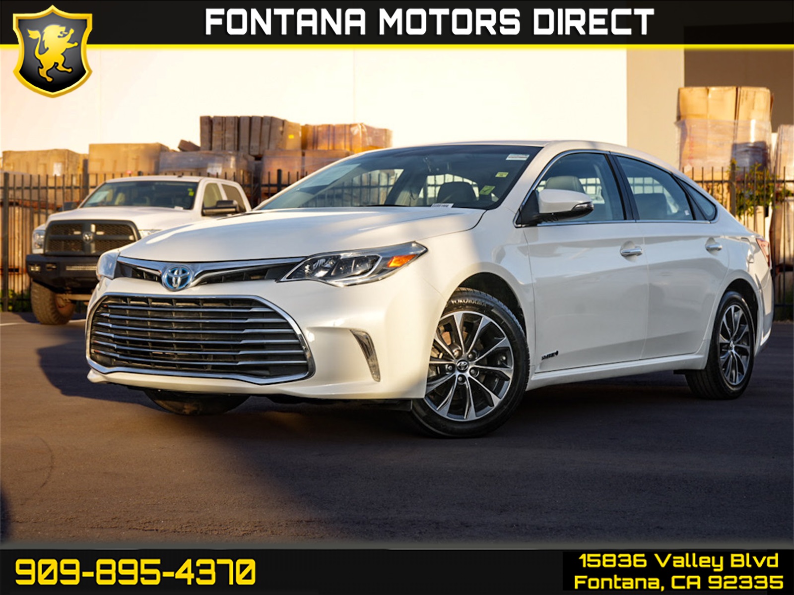 2016 Toyota Avalon Hybrid 