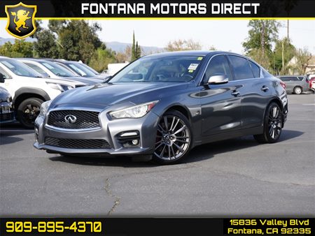 2017 INFINITI Q50 Red Sport 400