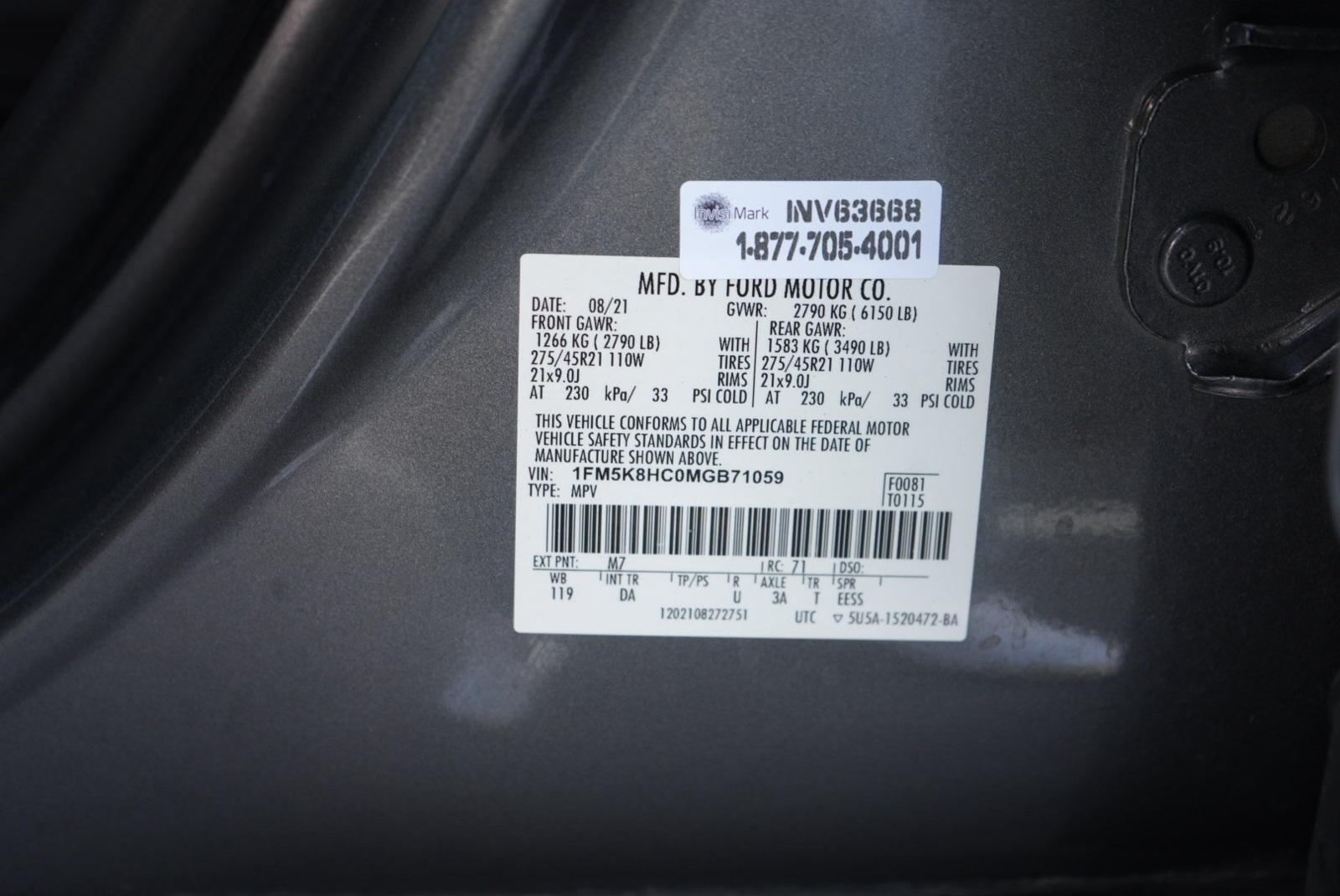 Sold 2021 Ford Explorer Platinum in Fontana