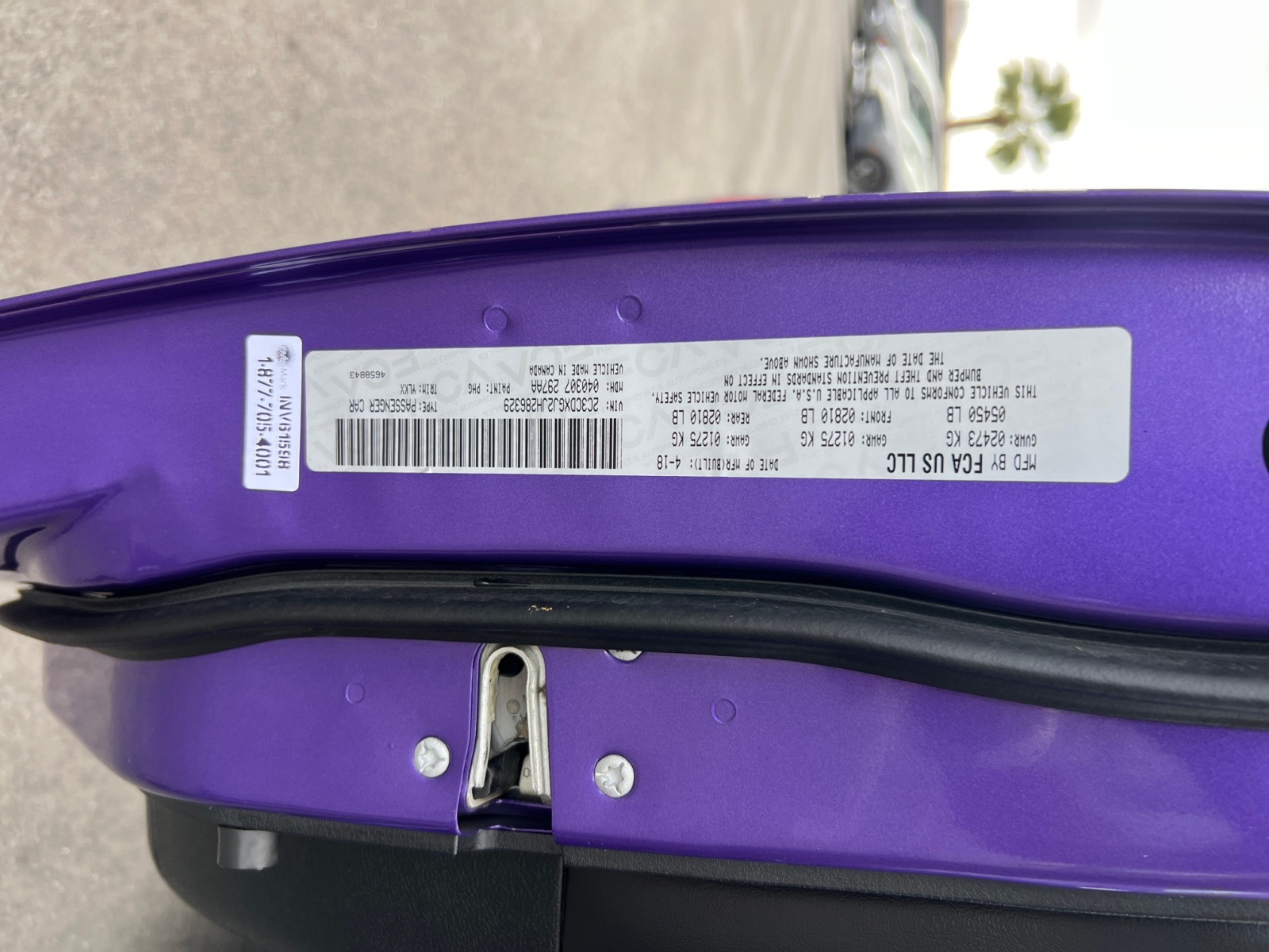 Sold 2018 Dodge Charger Daytona Edition in Fontana