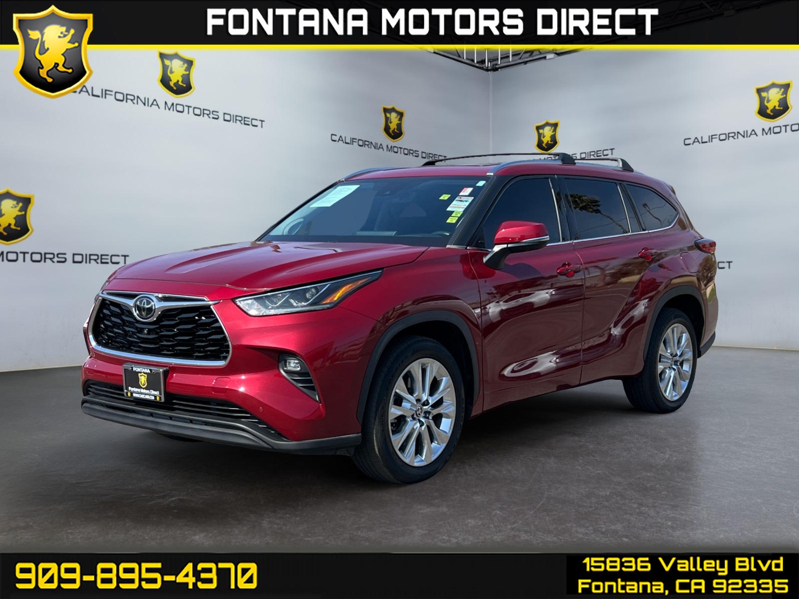 Sold 2020 Toyota Highlander Limited in Fontana