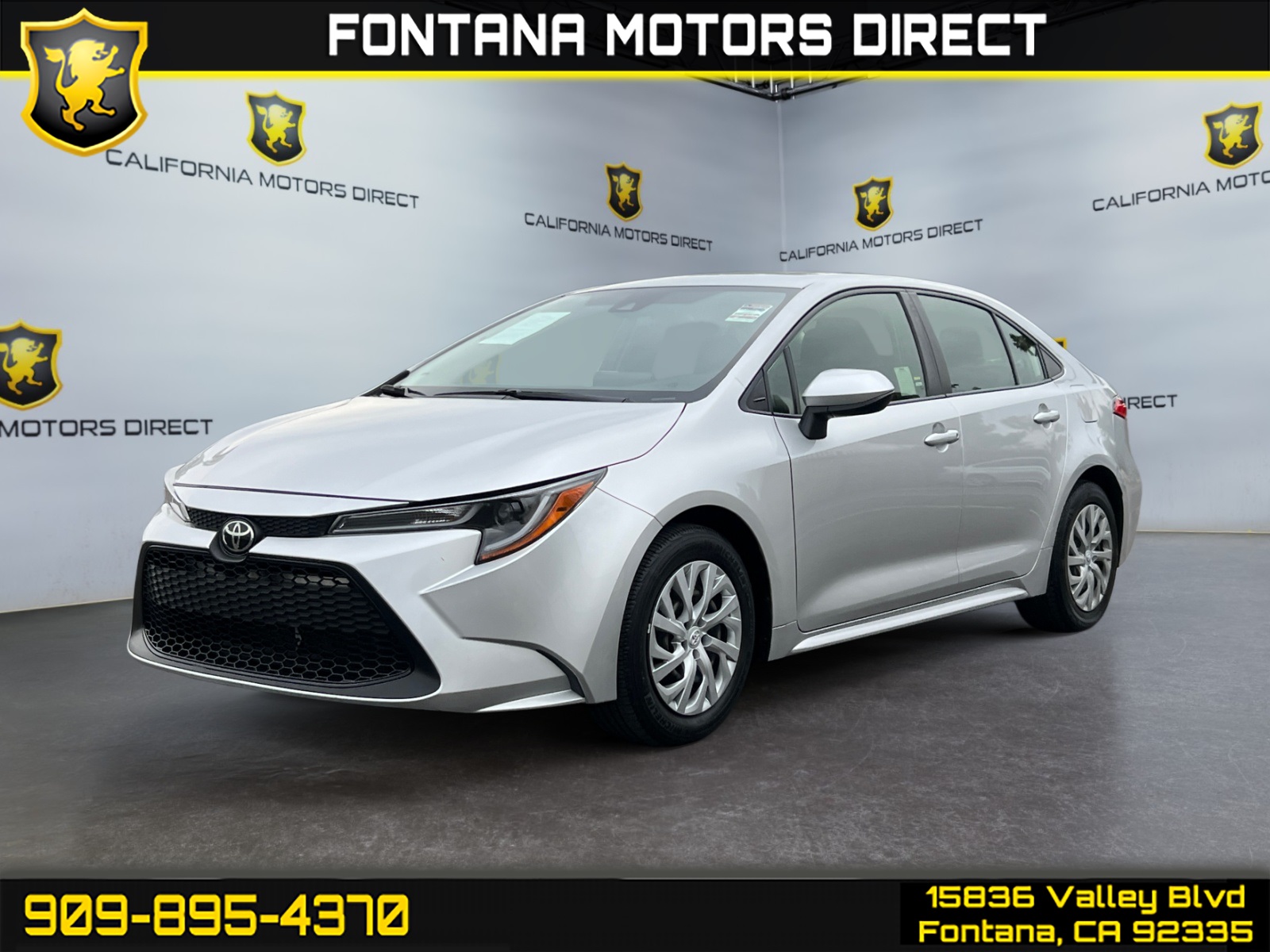 Sold 2022 Toyota Corolla LE in Fontana