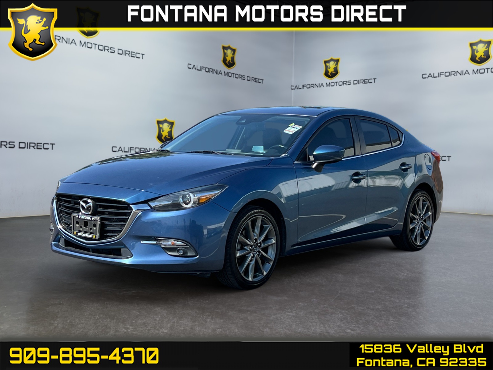 専用ページ ブルー Sold 2018 Mazda Mazda3 4-Door Grand Touring in Fontana