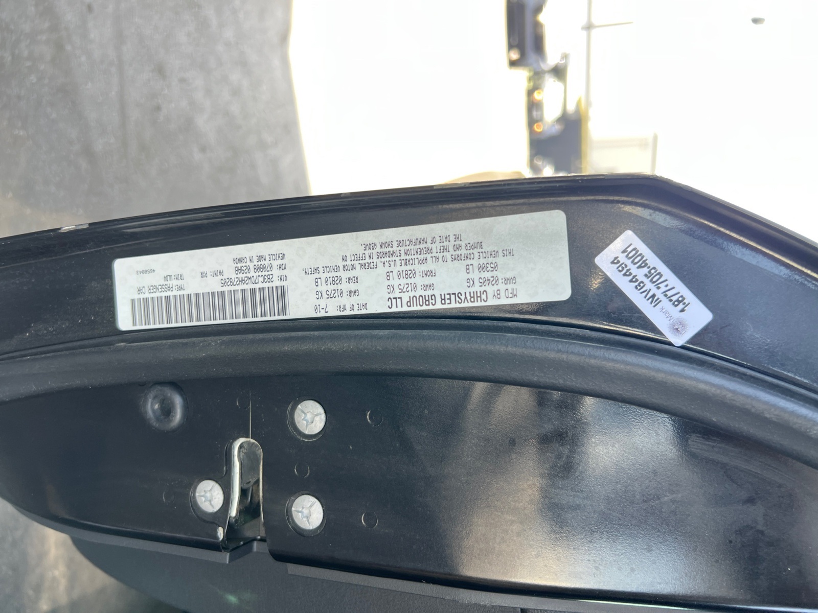 Sold 2010 Dodge Challenger SRT8 in Fontana