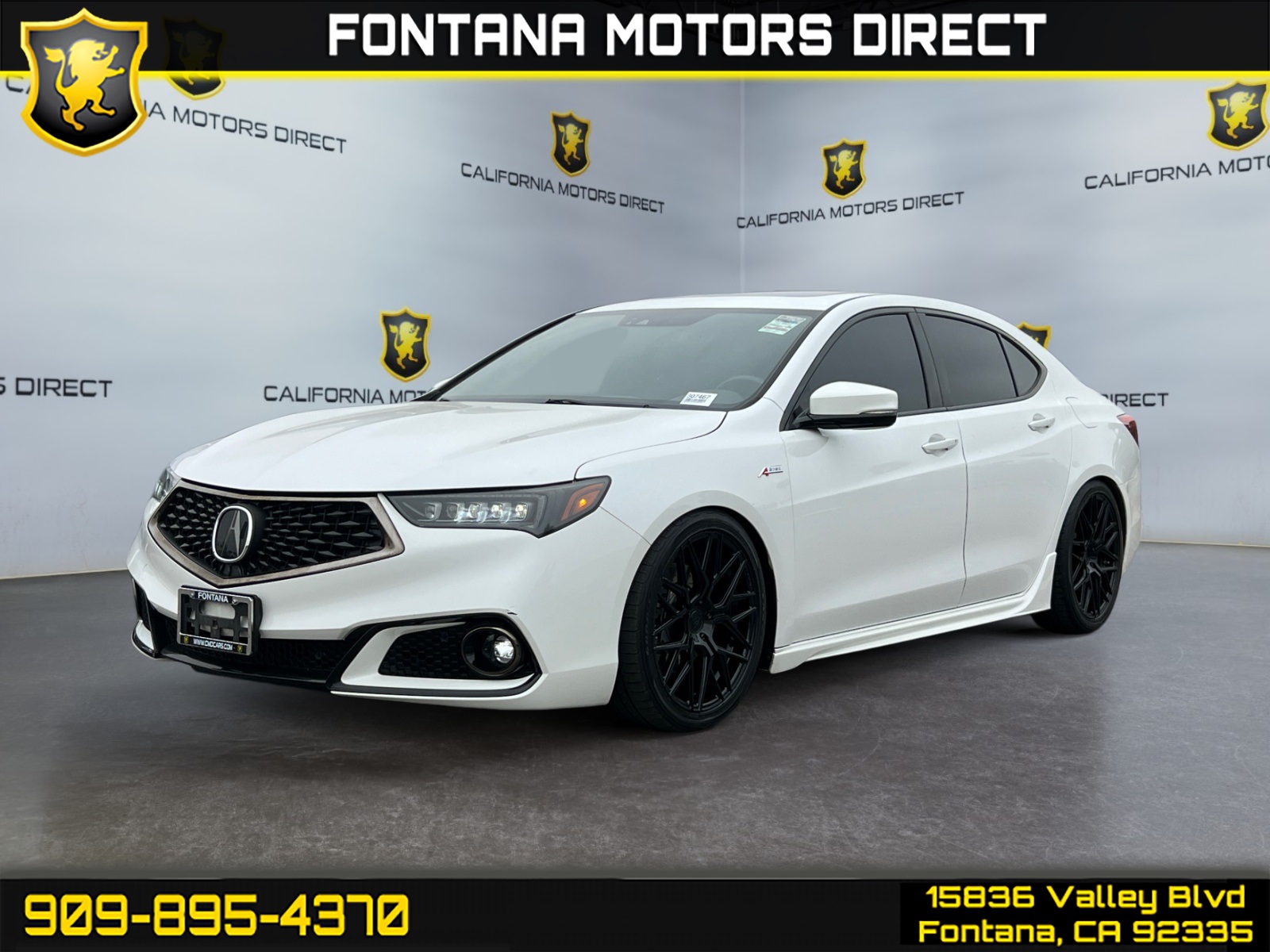 Sold 2019 Acura TLX 3.5L Technology Pkg w/A-Spec Pkg in Fontana