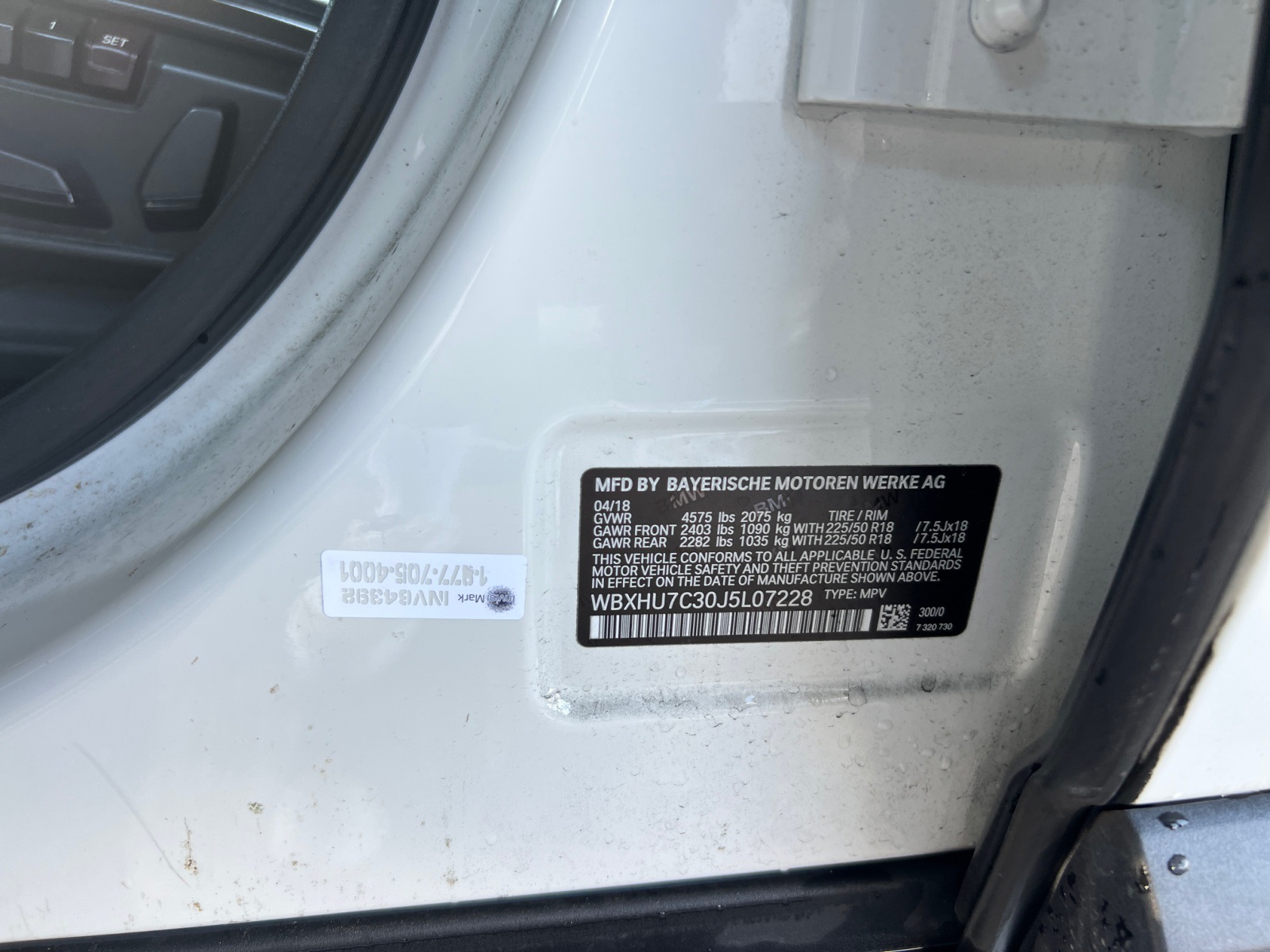 Sold 2018 BMW X1 sDrive28i in Fontana
