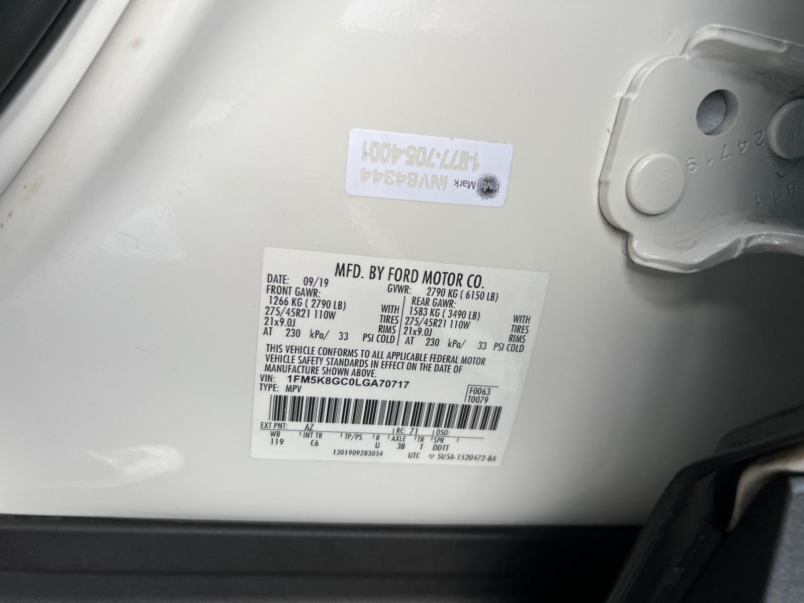 Sold 2020 Ford Explorer ST in Fontana