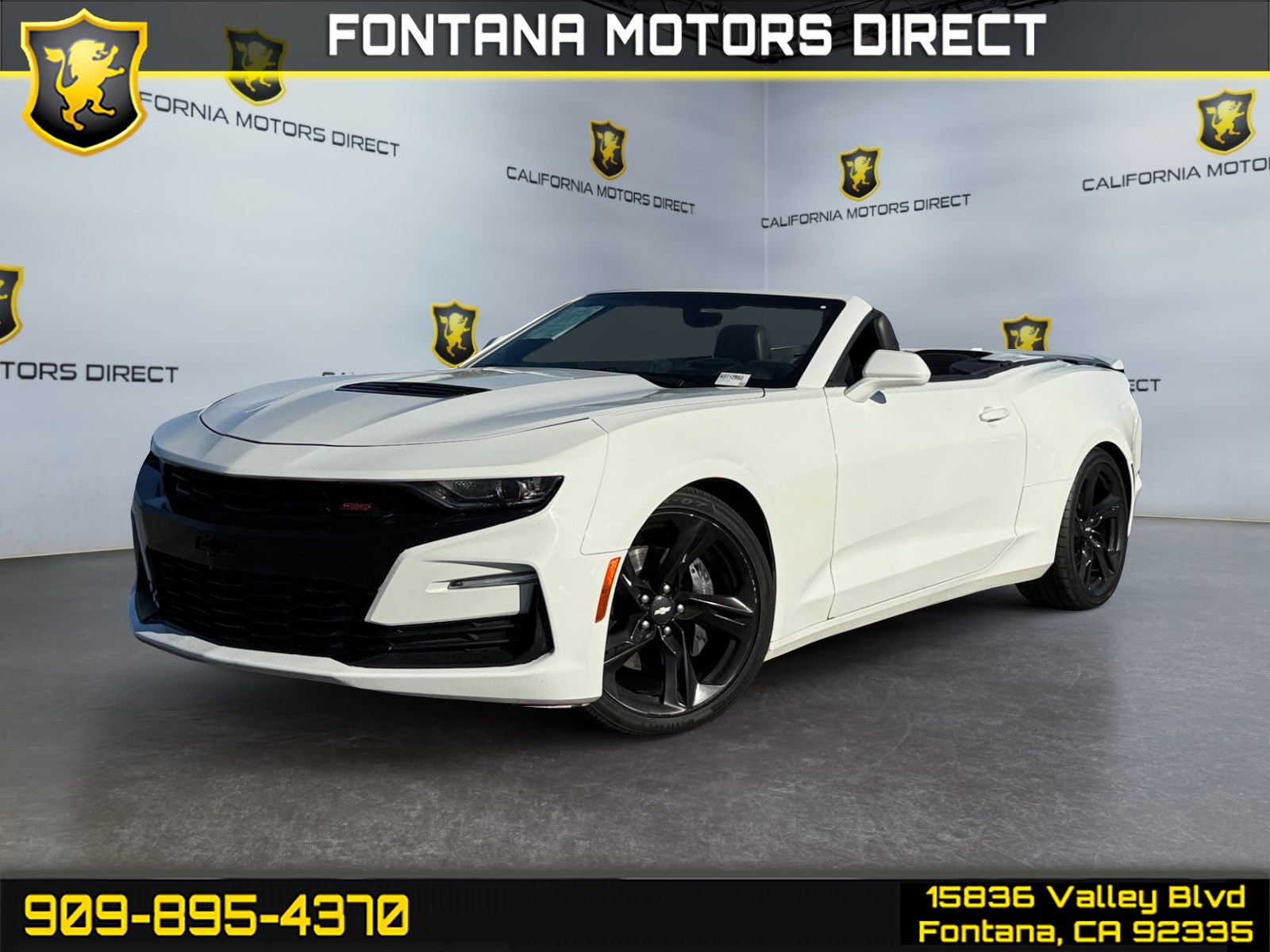 2019 Chevrolet Camaro 2SS Convertible RWD