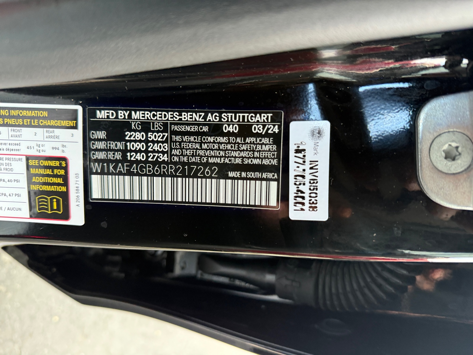 2024 Mercedes Benz C 300 photo 2