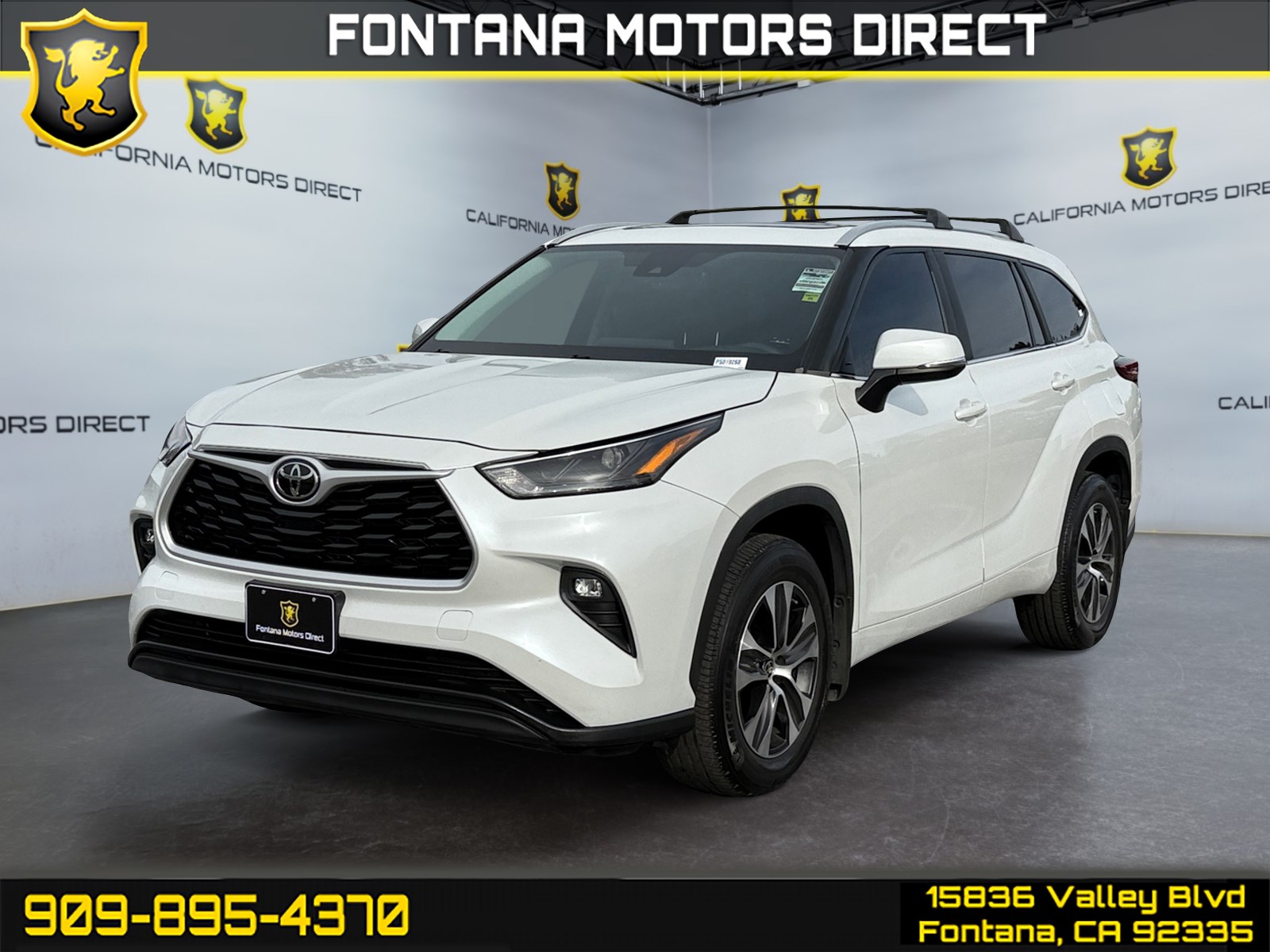 Sold 2023 Toyota Highlander XLE in Fontana