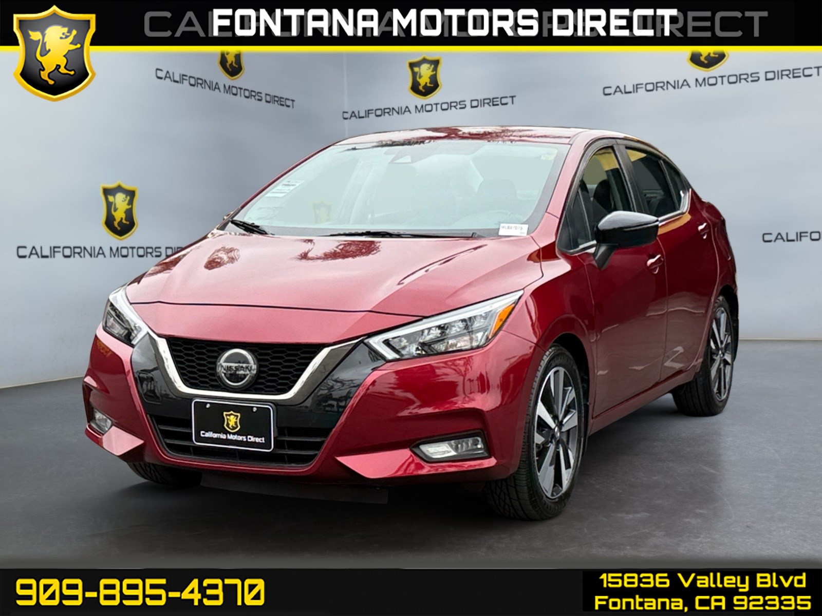 Sold 2021 Nissan Versa SR in Fontana