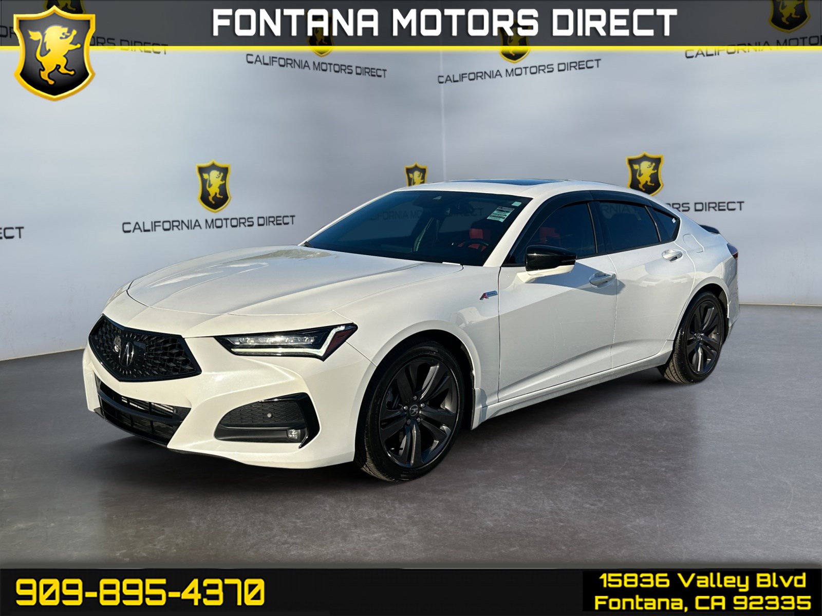 2022 Acura TLX FWD with A-Spec Package