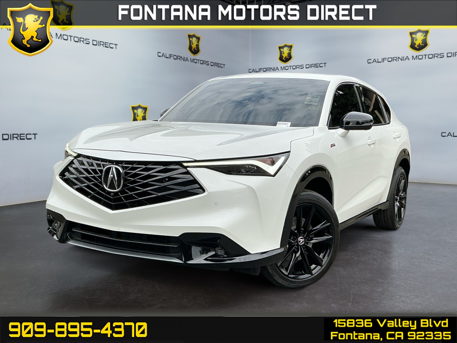 Sold 2025 Acura ADX w/A-Spec Advance Package in Fontana