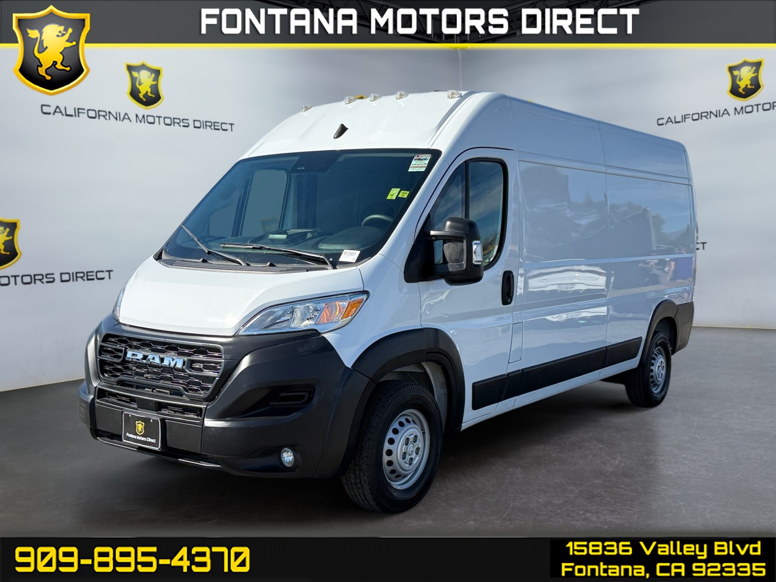 2024 RAM ProMaster 2500 Tradesman 159 High Roof Cargo Van FWD w/ Passenger Seat