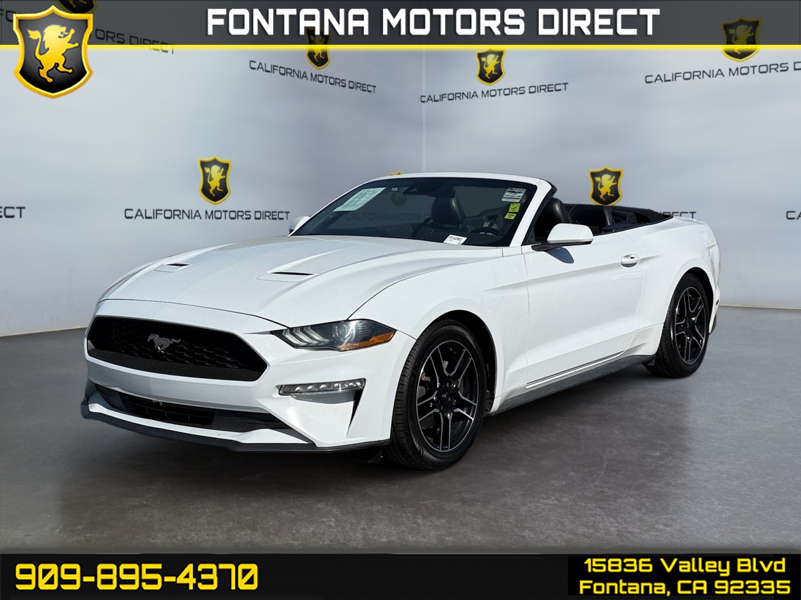 2023 Ford Mustang EcoBoost Premium Convertible RWD