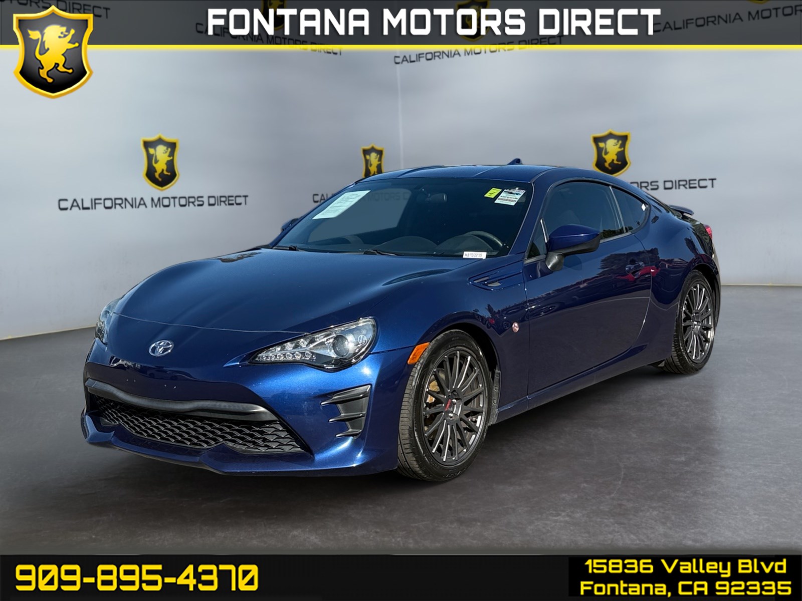 futoshi 17プロフィア ダークブルー Sold 2017 Toyota 86 in Fontana