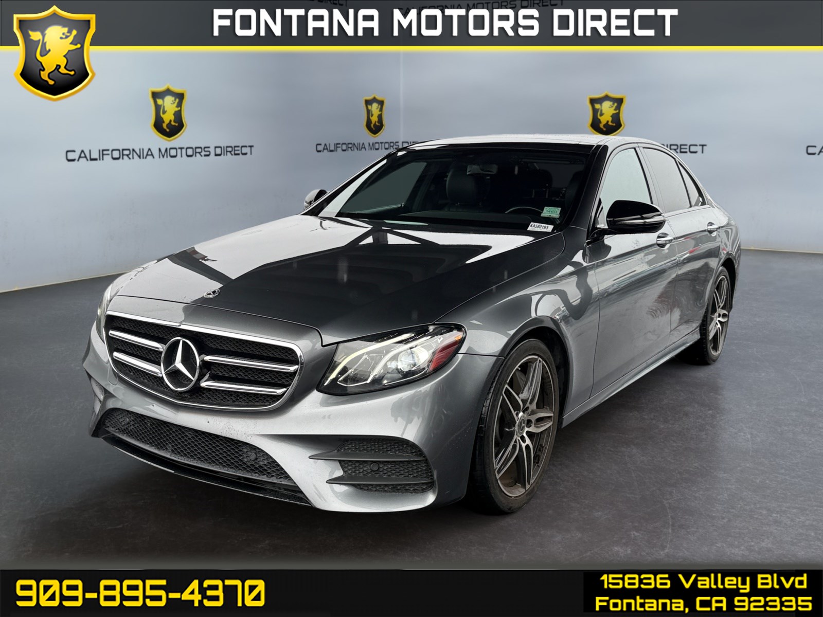 2019 Mercedes-Benz E-Class E 300 Sedan RWD