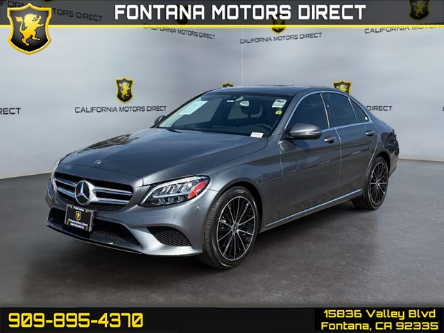 Gray 2019 Mercedes-Benz C-Class C 300 RWD Sedan Rear-Wheel Drive 9-Speed Automatic