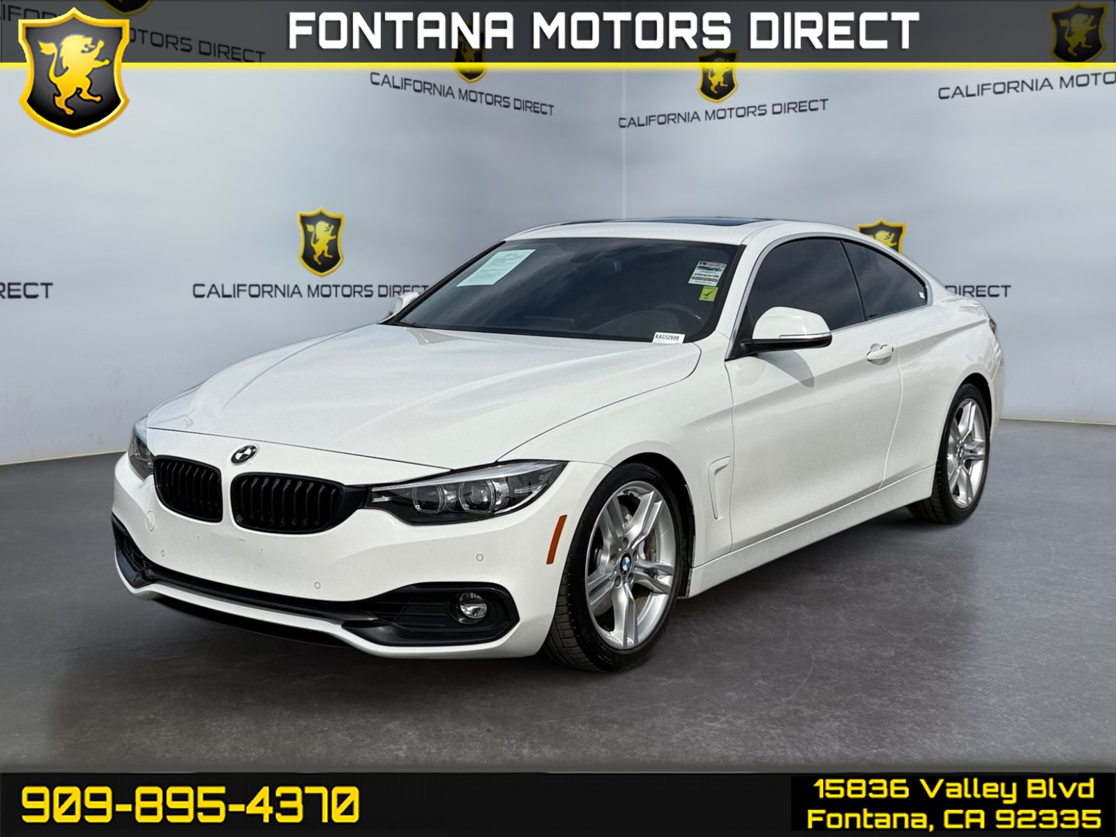 2019 BMW 4 Series 440i Coupe RWD
