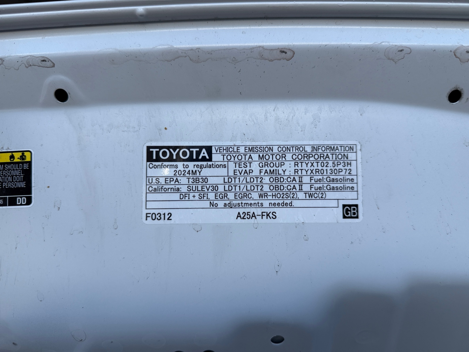 Sold 2024 Toyota RAV4 LE in Fontana