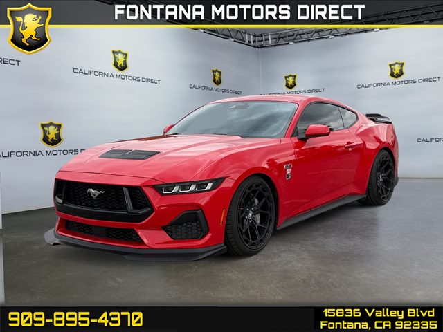Race Red 2024 Ford Mustang GT Fastback RWD Coupe Rear-Wheel Drive Automatic