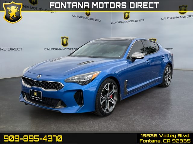 Micro Blue 2018 Kia Stinger GT2 RWD Sedan Rear-Wheel Drive Automatic