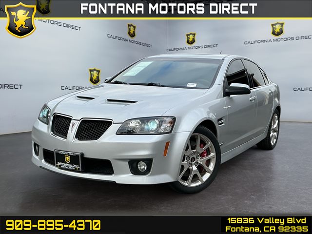 Maverick Silver Metallic 2009 Pontiac G8 GXP Sedan Rear-Wheel Drive Manual