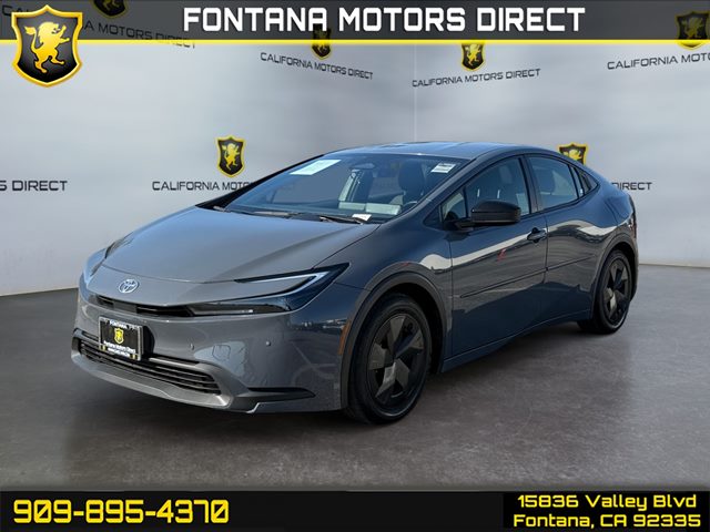 Guardian Gray 2024 Toyota Prius LE FWD Hatchback Front-Wheel Drive Automatic