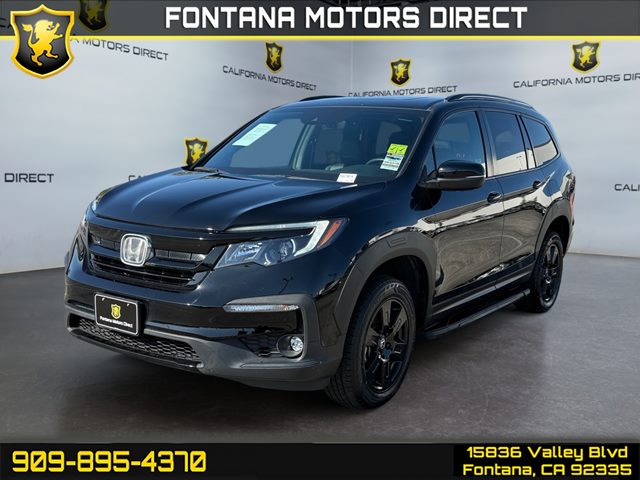 Crystal Black Pearl 2022 Honda Pilot TrailSport AWD SUV / Crossover All-Wheel Drive Automatic