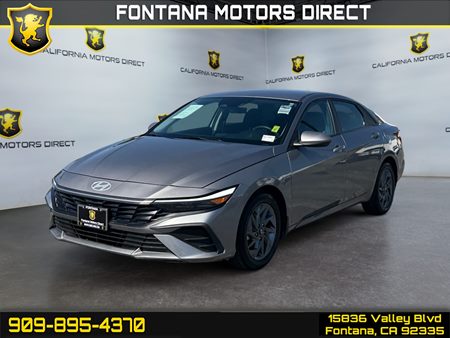 2024 Hyundai Elantra Hybrid Blue