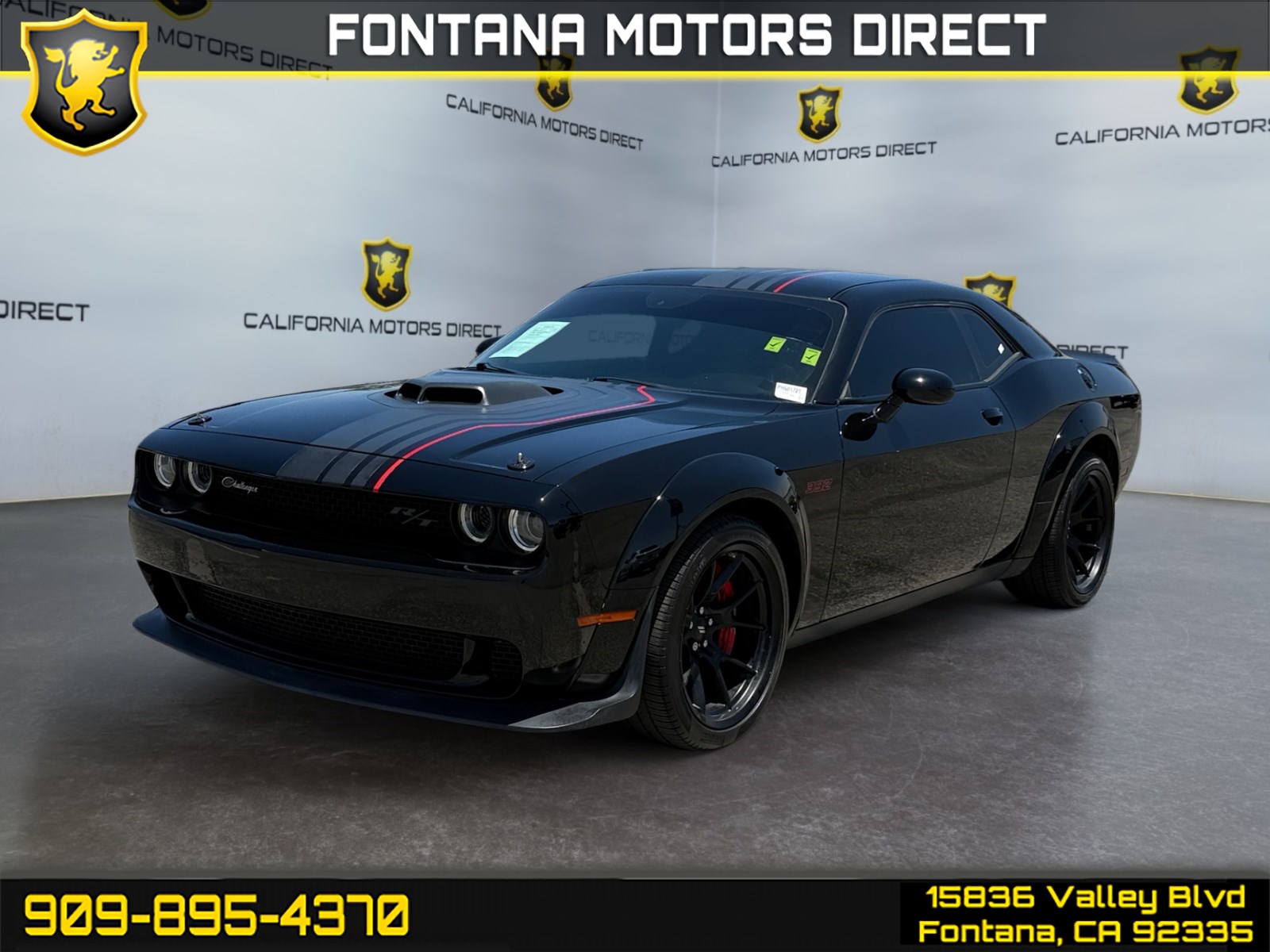 Sold 2023 Dodge Challenger R/T Scat Pack Widebody in Fontana