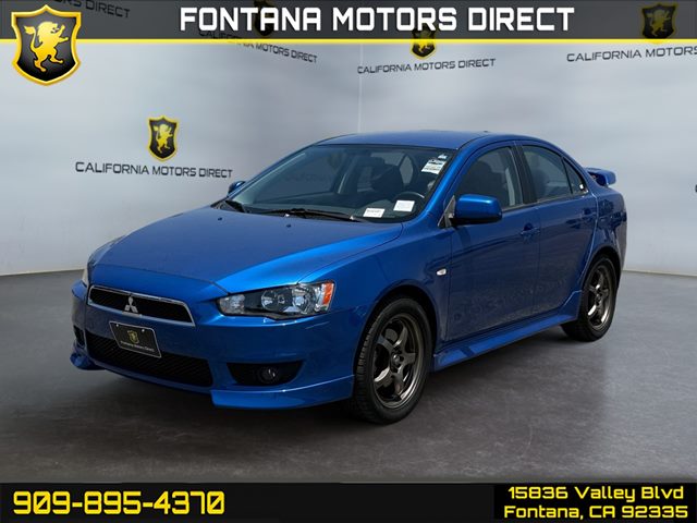 Octane Blue Pearl 2011 Mitsubishi Lancer GTS Sedan Front-Wheel Drive Manual