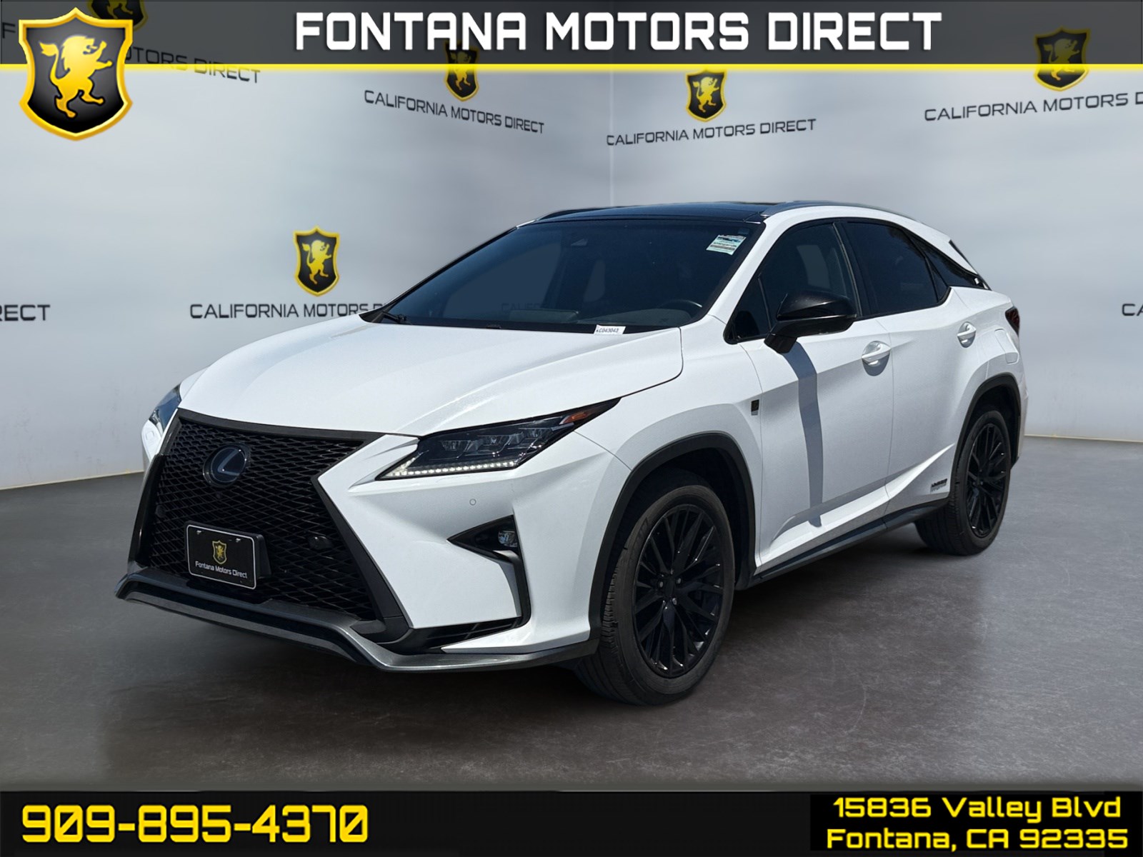2019 Lexus RX 450h F SPORT AWD